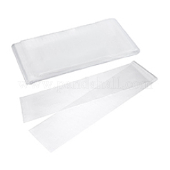 長方形PEプラスチックフィルム保存袋100個  透明  100x14.8x0.005cm&nbsp;ABAG-WH0038-81A