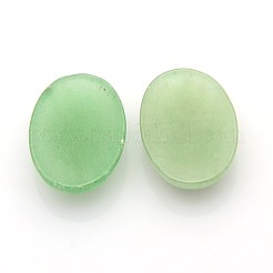 天然石カボション  オーバル  アベンチュリン  25x18x5~7mm&nbsp;G-P023-07