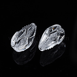 透明なアクリルビーズ  ティアドロップ  透明  20.5x12x11.5mm  穴：1.8mm  約386個/500g&nbsp;TACR-N009-32