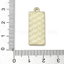 Mbtiテーマ合金エナメルペンダント  ゴールドカラー  estjという単語が書かれた長方形  11.5x28x1.5mm  穴：1.8mm&nbsp;ENAM-I083-01G-02