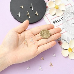 12個 6種類の真鍮チューブベイル  ループベイル  チューブ  ミックスカラー  8x8~20x6mm  穴：4mm  2個/スタイル&nbsp;DIY-CJ0003-03