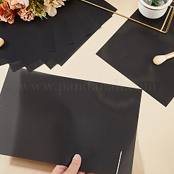 コンピューター用正方形 PVC 防塵ネット  ブラック  300x300x0.2mm&nbsp;AJEW-WH20059-01B