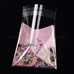 レクタングルセロハンのOPP袋  パールピンク  14x9.9cm  一方的な厚さ：0.035mm  インナー対策：11x9.9のCM  約95~100個/袋&nbsp;OPC-L001-19