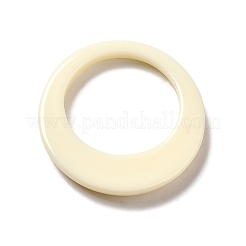 樹脂連結リング  丸いリング  トウモロコシの穂の黄色  35x5mm  内径：24mm&nbsp;LS-RESI-C028-01D