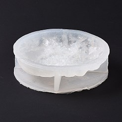 3dスカルディスプレイデコレーションシリコンモールド  レジン型  UVレジン用  エポキシ樹脂工芸品作り  ホワイト  130x37mm&nbsp;DIY-I111-03
