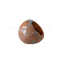 女性用樹脂指輪  キャメル  内径：17mm&nbsp;WG71679-02
