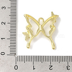 ラックメッキ合金ペンダント  カドミウムフリー＆ニッケルフリー＆鉛フリー  スターと蝶  ゴールドカラー  24x23x4mm  穴：1.5x3.5mm&nbsp;FIND-I039-046G