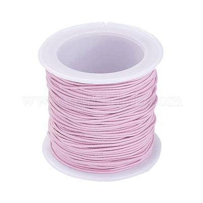 弾性コード  ピンク  1mm  約22.96ヤード（21m）/ロール&nbsp;RB1.0mm-16-1