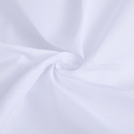 1mのポリエステル生地  クラフト用品  長方形  ホワイト  900x0.1mm&nbsp;AJEW-CY0002-10-1