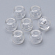 透明プラスチックビーズ  コラム  透明  9x6mm  穴：3.5mm  約1780個/500g&nbsp;MACR-S272-19D-2