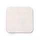 ウッドカボション  正方形  バリーウッド  10x10x2.5mm&nbsp;WOOD-I004-50A-1