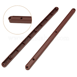 プラスチック製引き出しスライド2個  キャビネット引き出し用引き出しレール  ブラウン  297x16x13mm&nbsp;AJEW-WH0752-062B