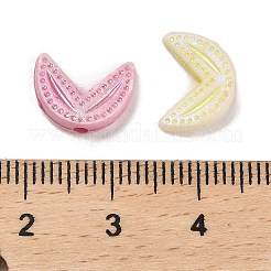 プラスチックビーズ  クラフトビーズ  ハート  ミックスカラー  9x11.5x3.5mm  穴：1.8mm  2083個/ 500g&nbsp;KY-B004-03A
