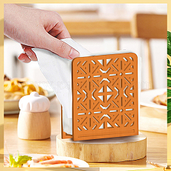 ポプラ合板ナプキンホルダー  カフェ ホテル 洋食レストラン用ペーパータオルホルダー  長方形  120x135x5mm&nbsp;AJEW-WH0731-002