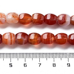 天然石瑪瑙ビーズ連売り  染め＆加熱  イチジクの形  ミックスカラー  9x8x8mm  穴：1.2mm  約38個/連  13.66~13.98''（34.7~35.5センチメートル）&nbsp;G-G172-02