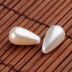 ティアドロップアクリルイミテーションパールビーズ  ミックスカラー  13.5x7.5mm  穴：1mm&nbsp;X-OACR-O002-2461
