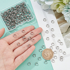 202ステンレスビーズ  ロンデル  ステンレス鋼色  7x3mm  穴：4.5mm  200個/箱&nbsp;STAS-NB0001-64B