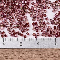 MIYUKIデリカビーズ  シリンダー  日本製シードビーズ  11/0  （内側が赤く染まったdb2375)  1.3x1.6mm  穴：0.8mm  約20000個/袋  100 G /袋&nbsp;SEED-J020-DB2375