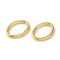 304ステンレススチールオープン丸カン  オーバル  18KGP本金メッキ  10x7x1mm  18ゲージ  内径：8x5mm&nbsp;STAS-K285-01H-G