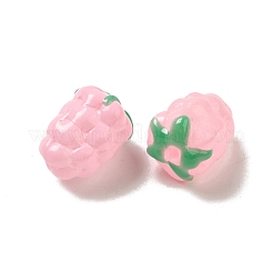 手作りランプワークビーズ連売り  ブドウ  ピンク  17x12~13x12~13mm  穴：1.2~1.4mm  約20個/連  13.39''（34センチメートル）&nbsp;LAMP-G162-05H