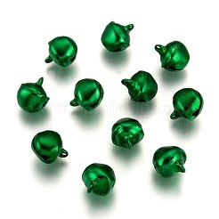 アルミベルのチャーム  グリーン  14x11.5x10mm  穴：2mm&nbsp;X-ALUM-R002-06