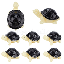 樹脂製12D動物オーナメント3個  マイクロランドスケープディスプレイ装飾  カメ  30x48x23mm&nbsp;AJEW-SP0002-14