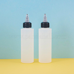 プラスチック接着剤ボトル  ホワイト  12.5x4.2cm  容量：120ミリリットル  12個/セット&nbsp;DIY-BC0009-09