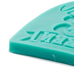 私の最初のハロウィーンの食品グレードのシリコン型でDIYのカボチャ  ディスプレイ金型  チョコレート用  キャンディ  UVレジン＆エポキシレジン ハロウィンオーナメント作り  ランダム単色またはランダム混色  1mm  完成：95x110x6mm&nbsp;DIY-G057-A08