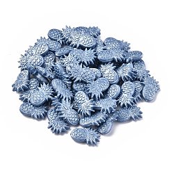 シーリングワックス粒子  レトロシーリング印鑑用  パイナップル  スチールブルー  18x13x5mm  約45~59個/袋&nbsp;DIY-M005-01