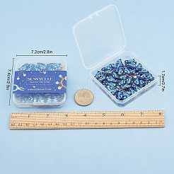 エナメルをあしらったプリントアロイペンダント  鉛フリー＆カドミウムフリー  蝶の形  ライトゴールド  藤紫色  15.5x22x2mm  穴：1.8mm  40個/箱&nbsp;PALLOY-SC0002-90A