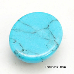 天然石カボション  オーバル  ナチュラルターコイズ  12x10x4mm&nbsp;G-H1596-12x10x4mm-17