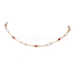 天然マレーシアジェイドのネックレス  シェルパールビーズ付き  ミックスカラー  16.89インチ（42.9cm）  3個/セット&nbsp;NJEW-JN05339