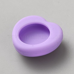 シリコンジョイスティックキャップ  サムグリップ  ゲームパッド用  ゲームコントローラ  ハート  17x19x6.5mm  内径：13mm&nbsp;SIL-WH20020-01B