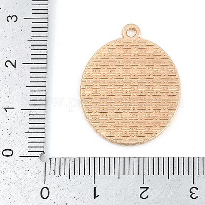 合金ペンダント  エナメル  猫の模様  ライトゴールド  オーバル  27x21x1.5mm  穴：1.8mm&nbsp;ENAM-R004-01KCG-03-1