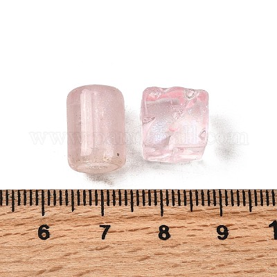 透明ガラスビーズ  混合図形  レッド  5.5~16x6~11.5x6.5~10.5mm  穴：1.2~1.6mm  約1470個/1000g&nbsp;DGLA-C005-01I-1