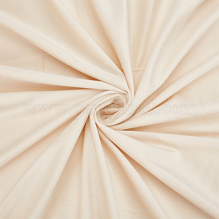 ベルベット布ソファ生地  フラット  ビスク  145cm&nbsp;DIY-WH0056-48B-1