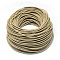 Leather Braided Cord, Dark Khaki, 5mm, about 54.68 yards(50m)/bundle