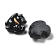 樹脂カボション  猫  ブラック  23.5x21.5x8.5mm&nbsp;CRES-D277-01D-2