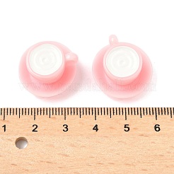 オペーク樹脂カボション  模造食品  ドリンク  ミックスカラー  13.5x20.5x19.5mm&nbsp;CRES-D312-08
