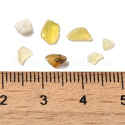 ナチュラルイエローオパールビーズ  穴がないビーズ  チップビーズ  2.5~9x2~4mm&nbsp;G-O103-28