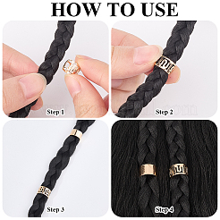 6個 6スタイル 合金ラインストーン ヘアアクセサリー  ゴールドカラー  8.5~14.5x6~16mm  2個/スタイル&nbsp;EJEW-WH20005-003G