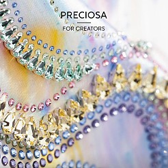 プレシオサ® マキシマ クリスタル ファンシーストーン  チェコクリスタル  435 16 301 バロック梨  デュラフォイル  エメラルド50730個  14x10mm&nbsp;Y-PRC-FE14-50730