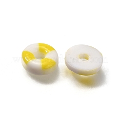 ルミナスオペーク樹脂カボション  水泳リング  暗闇で光る  ゴールド  9.5x10x3mm&nbsp;CRES-R458-04