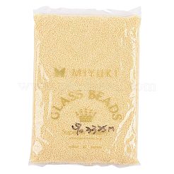 MIYUKIラウンドロカイユビーズ  日本製シードビーズ  15/0  （rr3325)不透明モカシン  15/0  1.5mm  穴：0.7mm  約250000個/ポンド&nbsp;SEED-G009-RR3325