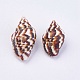 シェルビーズ  10~15x6~9mm  穴：1.2mm  約1500個/500g&nbsp;BSHE-P026-36-2