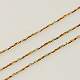 メタリック糸  刺しゅう糸  9プライ  カラフル  0.8mm  約328.08ヤード（300m）/ロール&nbsp;MCOR-G001-0.8mm-07-2