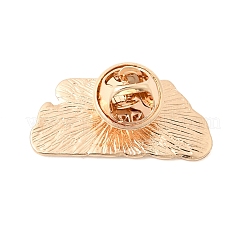 反社会的なエナメルピン  バックパック服用塗装合金バッジ  ライトゴールド  ピンク  13.5x33mm&nbsp;JEWB-K035-01KCG