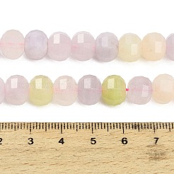 染め加工天然石ホワイトジェイドビーズ連売り  カボチャ  多面カット  ライラック  9.5~10x7~8mm  穴：1.2mm  約51個/連  14.76''（37.5センチメートル）&nbsp;GG-CBA9106-01P