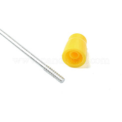 プラスチック製のビーズのペン  ボールペン  DIYの個性的ペン用  きいろ  161x10mm&nbsp;DIY-Q036-01F