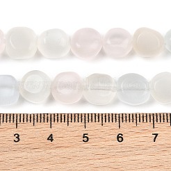 染色された天然セレナイトビーズ連売り  ナゲット  タンブルストーン  ミックスカラー  9~11x8~10x6~10mm  穴：0.8mm  約18~19個/連  6.89~7.28''（17.5~18.5センチメートル）&nbsp;GG-CBA787B-A04